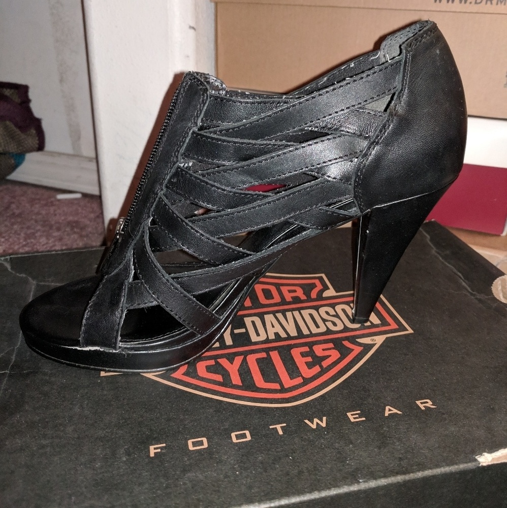 Harley Davidson footwear womens heels size 9